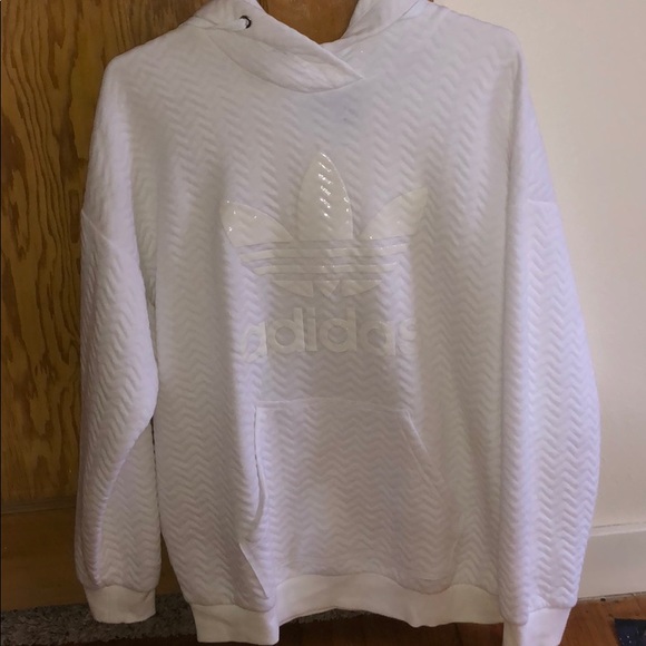 quilted adidas hoodie